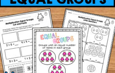 Multiplication Equal Groups | Multiplication Worksheets | Made in Multiplication Groups Of Worksheet