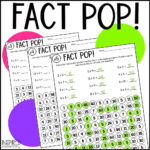 Multiplication Fact Pop: Multiplication Facts Practice To 12 With Regard To Multiplication Fact Fluency Worksheet