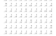 Multiplication Facts Worksheets: 8 Tj Math Ideas To Save Today for Multiplication Worksheets 2-12