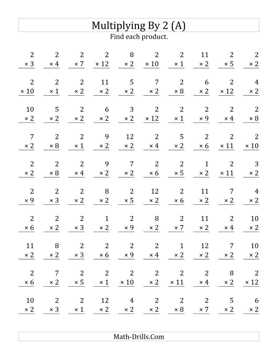 Multiplication Facts Worksheets: 8 Tj Math Ideas To Save Today for Multiplication Worksheets 2-12