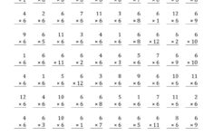 Multiplication Facts Worksheets: 8 Tj Math Ideas To Save Today with regard to Multiplying 1-12 By 6 Worksheets