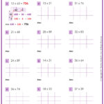 Multiplication Of 2 Digits Worksheet | Grade1To6 Pertaining To Multiplication Worksheet For Class 5th