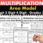 Multiplication Practice Worksheets Area Model Box Method 2Nd 3Rd With Regard To 2 Digit By 2 Digit Multiplication Area Model Worksheets