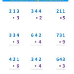 Multiplication Problems 1 X 3 Digit Regroup Tens And Hundreds – Mr With Regard To 1 Digit By 3 Digit Multiplication Worksheets