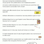 Multiplication Problems Printable 5Th Grade Pertaining To Multiplication Worksheets Word Problems