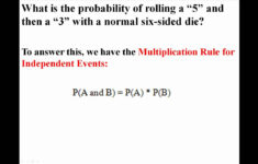 Multiplication Rule For Probability (Examples, Solutions, Lessons throughout Probability Addition and Multiplication Rule Worksheet