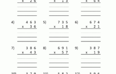 Multiplication-Sheets-3-Digits-By-2-Digits-2.Gif (1000×1294) with Grade 4 Multiplication Worksheets