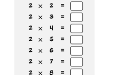 Multiplication Table Of 2 | Chilimath within Multiplication Table Of 2 Worksheet