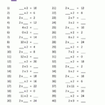 Multiplication Table Worksheets Grade 3 In Multiplication Worksheets Times 2