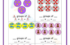 Multiplication With Equal Groups Worksheet regarding Equal Groups Worksheets Multiplication