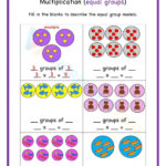 Multiplication With Equal Groups Worksheet Regarding Multiplication Using Equal Groups Worksheets