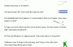 Multiplication Word Problems 4Th Grade intended for Multiplication Word Problem Worksheets
