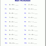 Multiplication Worksheets For Grade 3 Regarding Multiplication 8'S Worksheet