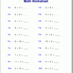 Multiplication Worksheets For Grade 3 Within Multiplication Worksheet 3S And 4S