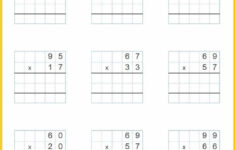 Multiplication Worksheets Pdf | Free Download with regard to Multiplication Worksheets Double Digit Printable