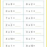 Multiplication Worksheets Pdf | Free Download Within Single Digit Multiplication Worksheets Free Printable