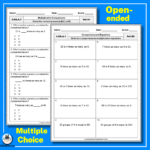 Multiplicative Comparison Worksheets Grade 4   Expertuition With Multiplication As A Comparison Worksheet