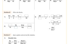 Multiply And Divide Algebraic Fractions (A) Worksheet | Fun And regarding Multiplication and Division of Polynomials Worksheet