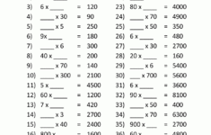 Multiply And Divide10 100 And 1000 Worksheets with Multiplication By 100 Worksheets
