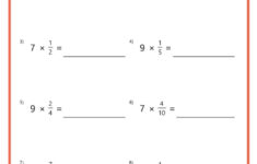 Multiply Fractions With Whole Numbers throughout Whole Number Multiplication Worksheets