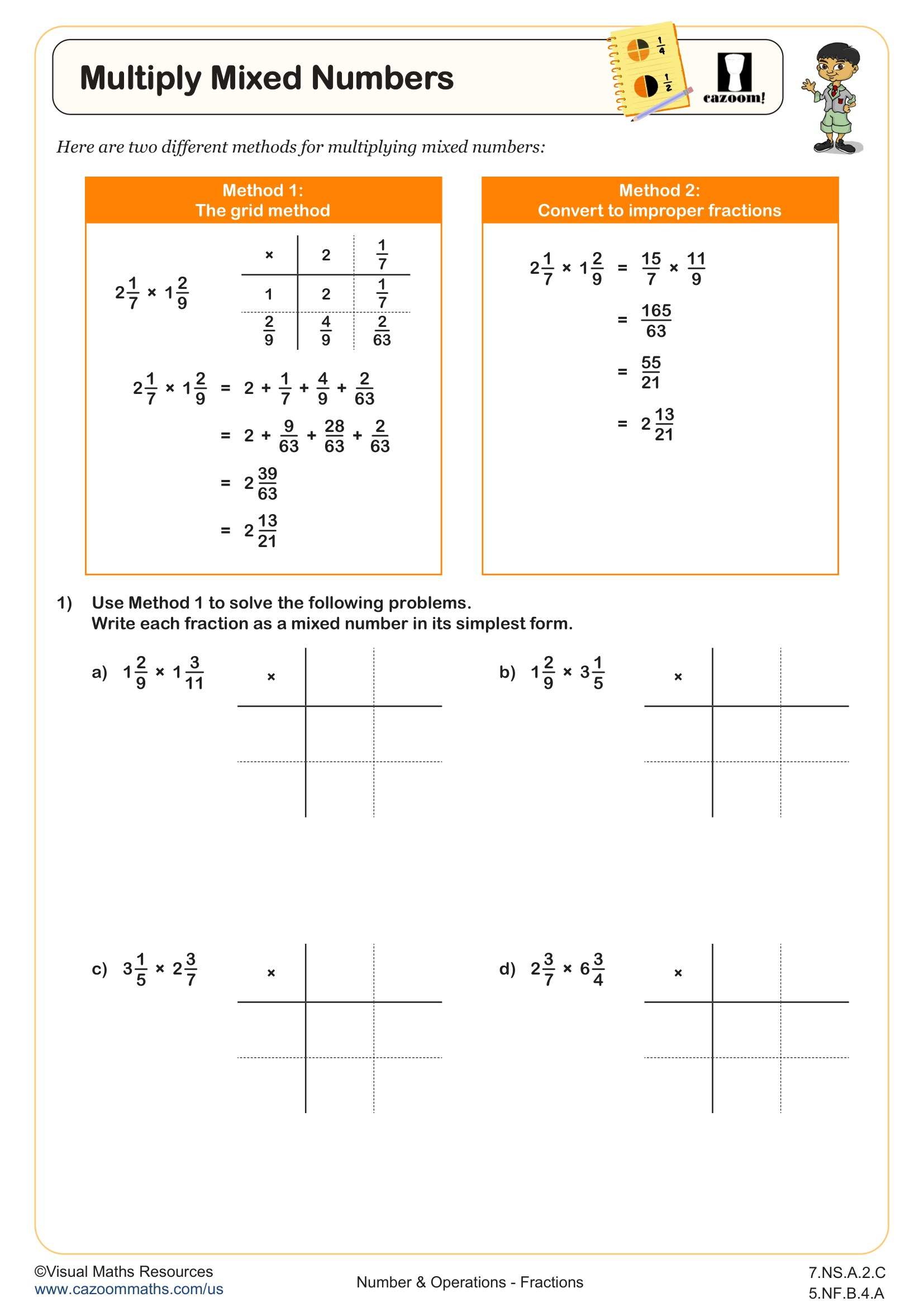 Multiply Mixed Numbers Worksheet | Fun And Engaging 5Th Grade And with regard to Rational Number Multiplication Worksheet