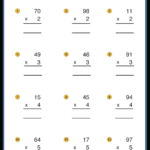 Multiply Multi Digit Whole Numbers1 Digit Numbers | Teaching Regarding Multiplication 2 By 1 Digit Worksheet