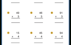 Multiply Multi-Digit Whole Numbers1-Digit Numbers | Teaching regarding Multiplication 2 By 1 Digit Worksheet
