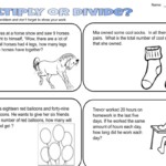 Multiply Or Divide Word Problems Worksheet | Educational Resource Regarding Division And Multiplication Word Problems Worksheets