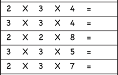 Multiplying 3 Numbers – Three Worksheets / Free Printable in 3-Digit by 1-Digit Multiplication Worksheets