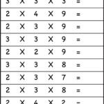 Multiplying 3 Numbers – Three Worksheets / Free Printable Regarding Multiplication 3 Digit By 3 Digit Worksheet