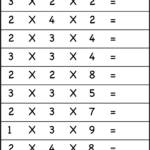 Multiplying 3 Numbers – Three Worksheets / Free Printable Within 3 By 3 Digit Multiplication Worksheets