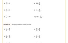 Multiplying And Dividing Fractions Worksheet | Printable Pdf intended for Fraction Division and Multiplication Worksheets