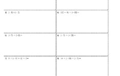 Multiplying And Dividing Integers Worksheets inside Worksheet On Multiplication and Division of Integers