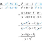 Multiplying And Dividing Rational Expressions Inside Multiplication And Division Of Rational Algebraic Expressions Worksheets