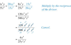 Multiplying And Dividing Rational Expressions regarding Multiplication and Division of Rational Expressions Worksheet