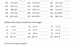 Multiplying Decimals10 100 Worksheets throughout Multiplication And Division Of Decimals Worksheet