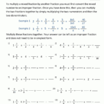 Multiplying Mixed Fractions Inside Multiplication Of Fractions With Whole Numbers Worksheets