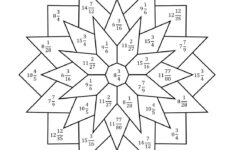 Multiplying Mixed Numbers Colornumber in Multiplication Color by Number Worksheet