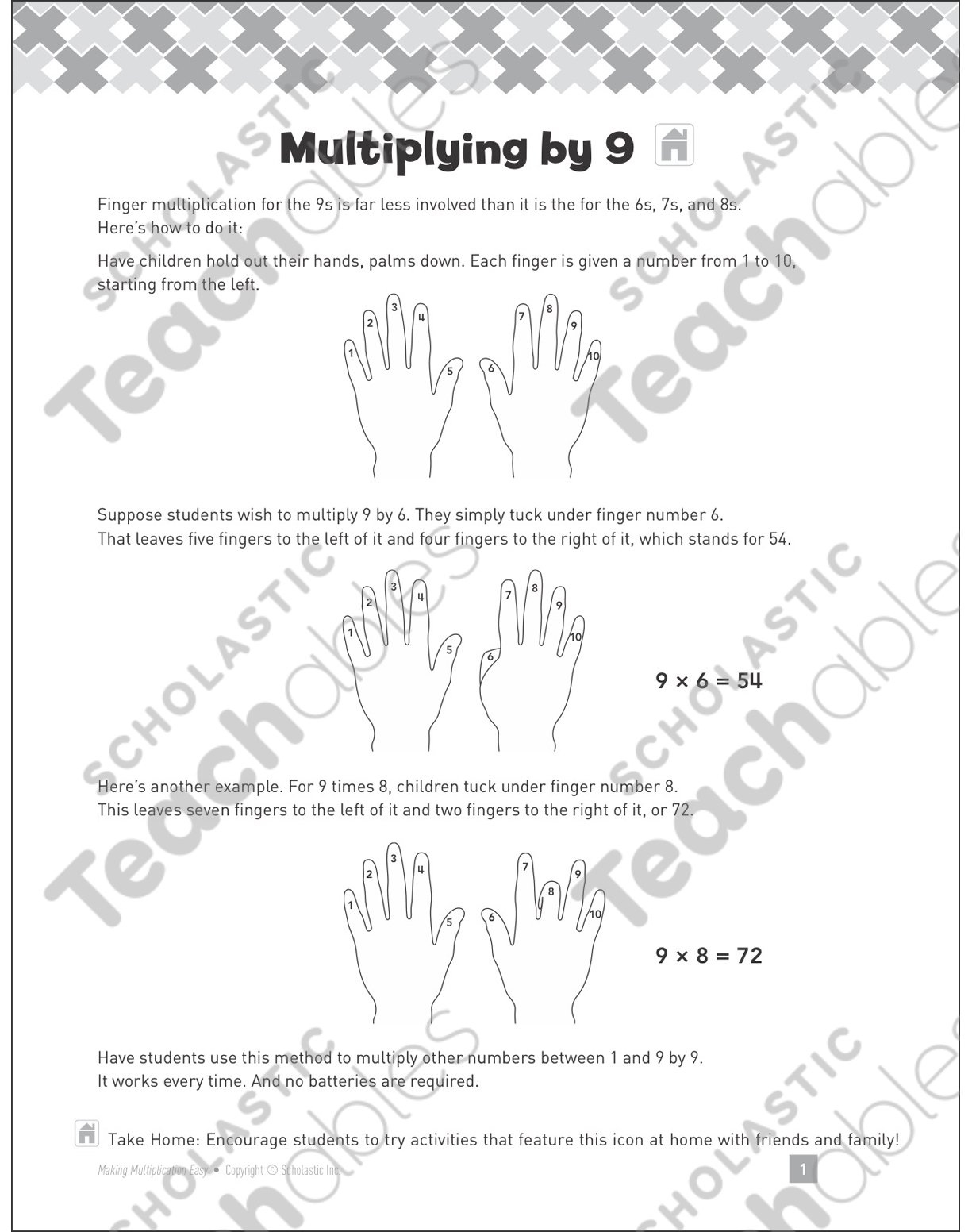Multiplying9: Making Multiplication Easy | Printable Number within Multiplication Worksheets 9&amp;#039;S