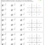 Name: Multiplication Tic Tac Toe   Super Teacher Worksheets Inside Multiplication Worksheets Super Teacher