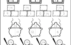 Number Bonds To 14 Free Math Worksheets within Multiplication Number Bonds Worksheets