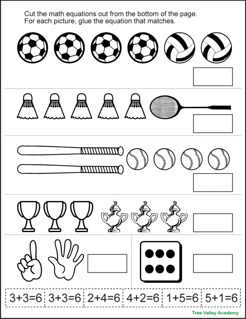 Number Bonds To 6 Free Math Worksheets pertaining to Number Bonds Multiplication Worksheets