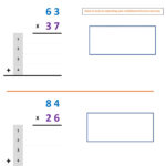 Partial Products Worksheet 2 – Mr. R.'S World Of Math With 2 Digit By 2 Digit Multiplication Partial Products Worksheets