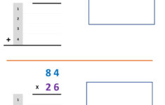 Partial Products Worksheet 2 – Mr. R.'S World Of Math with 2-Digit by 2-Digit Multiplication Partial Products Worksheets