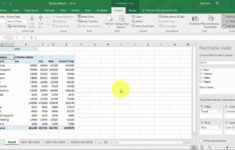 Pivot Table From Multiple Sheets Excel Exquisite &amp; Pivot Table throughout Multiple Worksheets Pivot Table