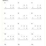 Practicing The Box Method For Long Multiplication | Fun And With Multiplication Worksheets With Boxes