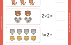 Printable Preschool Worksheet Templates for Multiplication Worksheets For Kindergarten