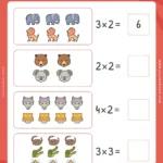 Printable Preschool Worksheet Templates Regarding Multiplication Worksheets Using Pictures