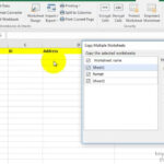 Quickly Copy Multiple Sheets (Worksheets) Multiple Times In Excel In How To Copy Multiple Worksheets