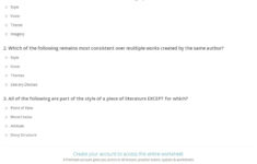 Quiz &amp; Worksheet - Analysis Of Style, Theme &amp; Voice In Children S with regard to Theme Worksheets Multiple Choice